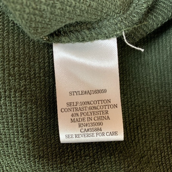 Altar’d State green gray hooded zip up jacket - Picture 7 of 7
